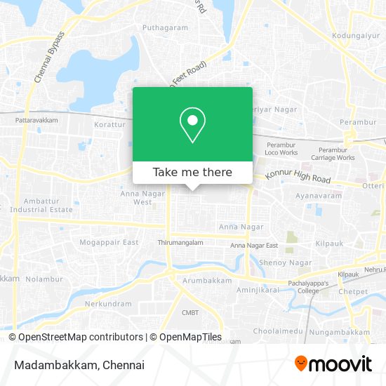 Madambakkam map