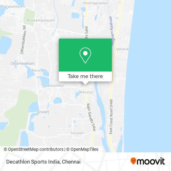 Decathlon Sports India map