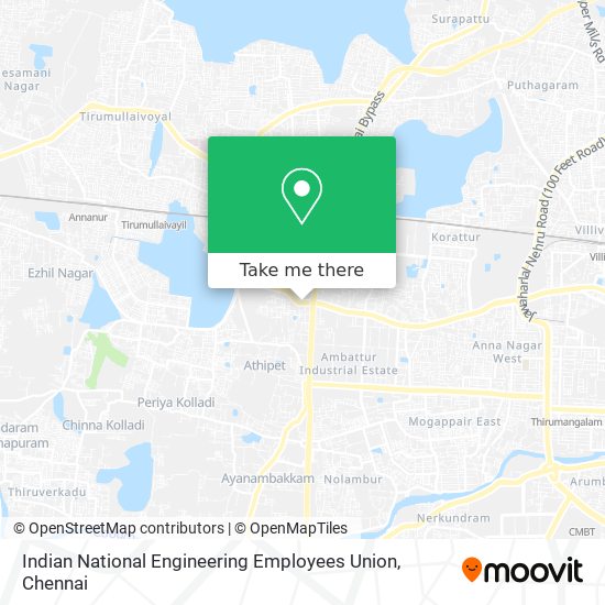 Indian National Engineering Employees Union map