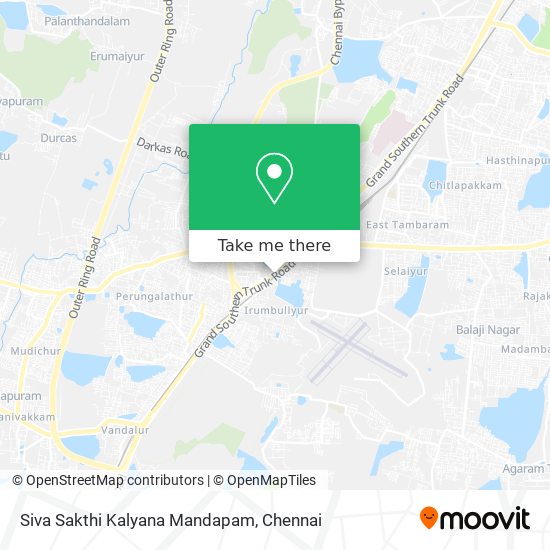 Siva Sakthi Kalyana Mandapam map