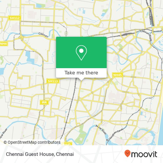 Chennai Guest House map