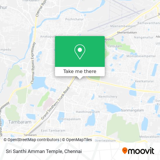 Sri Santhi Amman Temple map