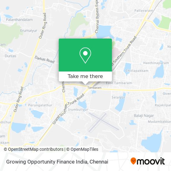 Growing Opportunity Finance India map