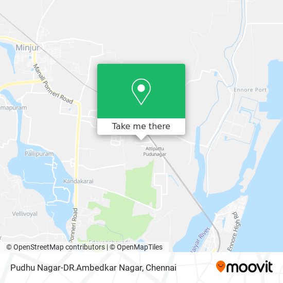 Pudhu Nagar-DR.Ambedkar Nagar map