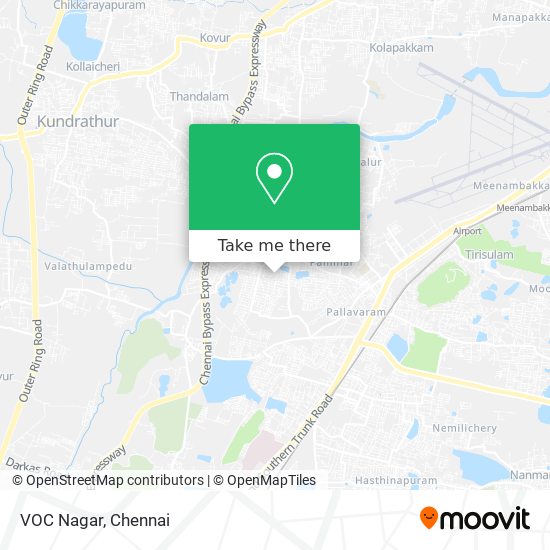 VOC Nagar map