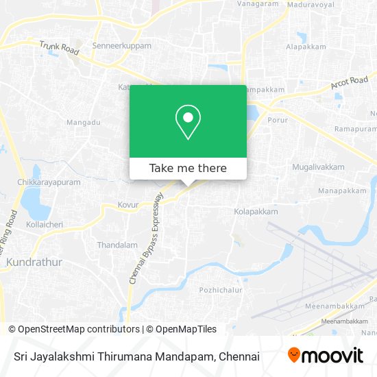 Sri Jayalakshmi Thirumana Mandapam map