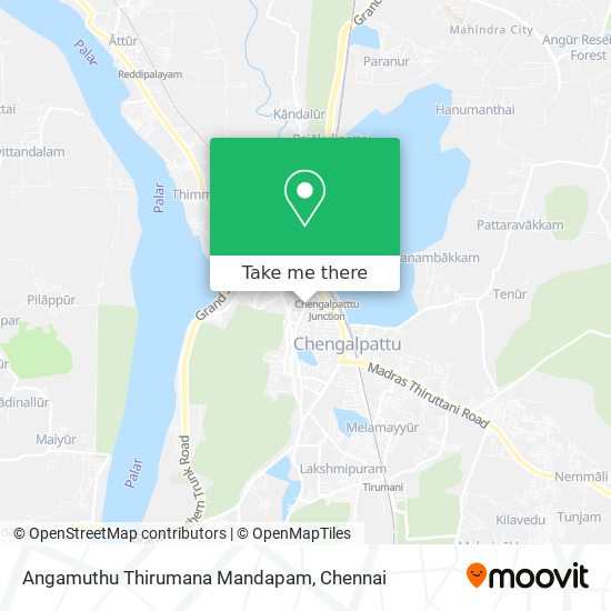 Angamuthu Thirumana Mandapam map