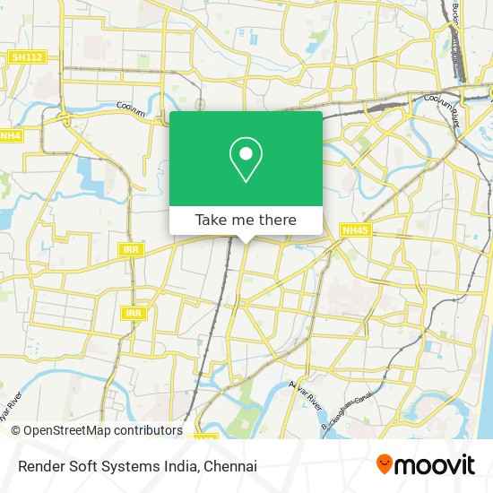 Render Soft Systems India map