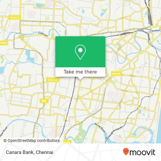 Canara Bank map