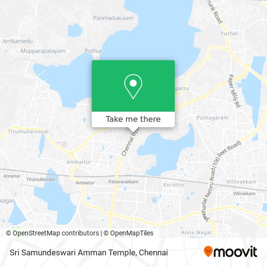 Sri Samundeswari Amman Temple map