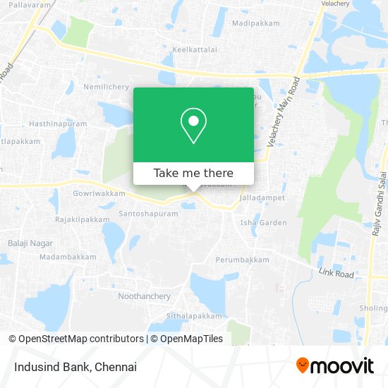 Indusind Bank map