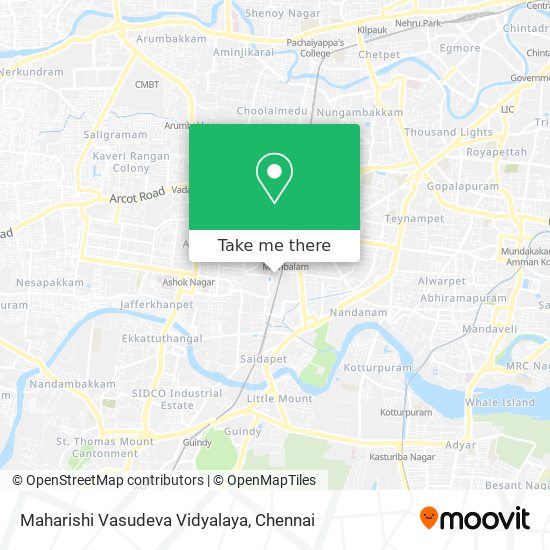 Maharishi Vasudeva Vidyalaya map