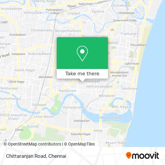 Chittaranjan Road map