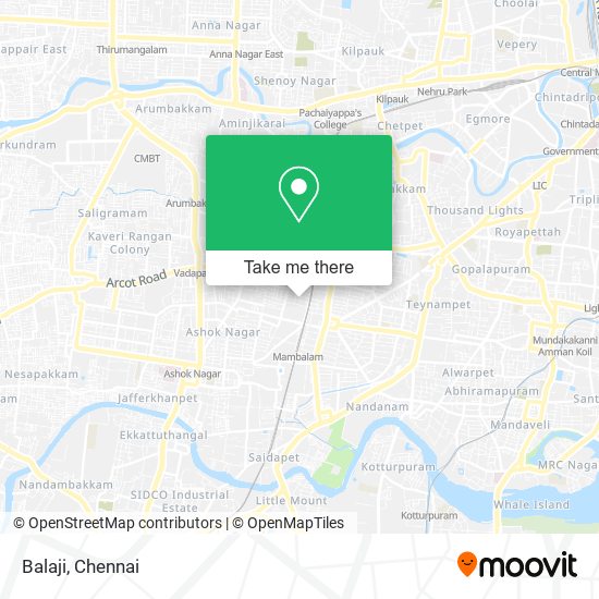 Balaji map