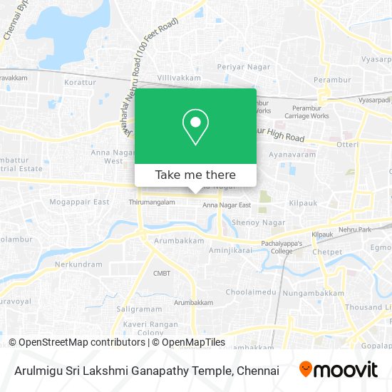 Arulmigu Sri Lakshmi Ganapathy Temple map