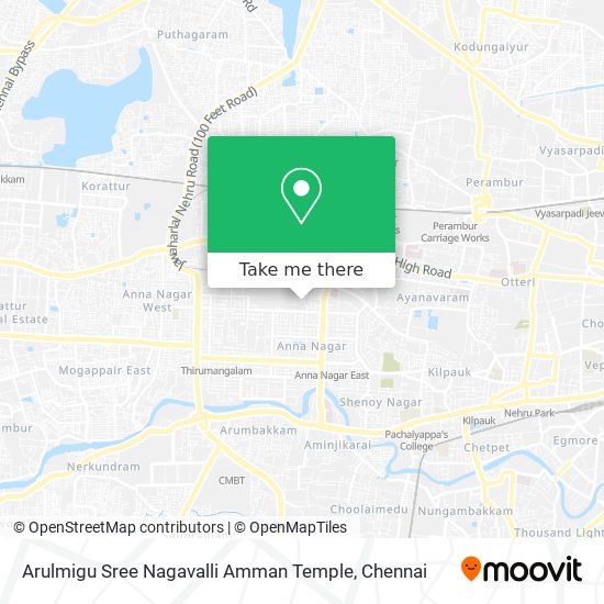 Arulmigu Sree Nagavalli Amman Temple map