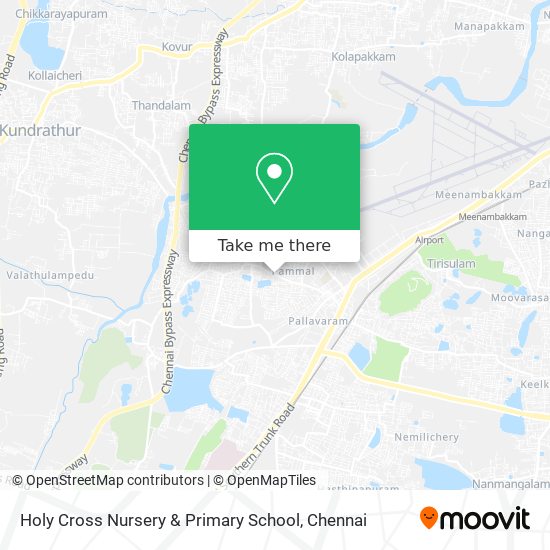 Holy Cross Nursery & Primary School map
