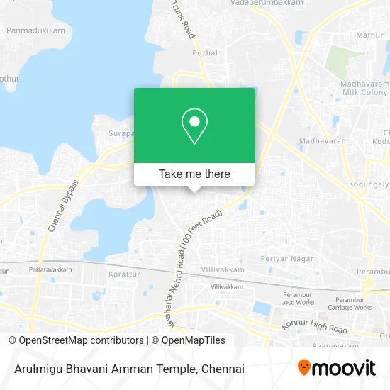 Arulmigu Bhavani Amman Temple map