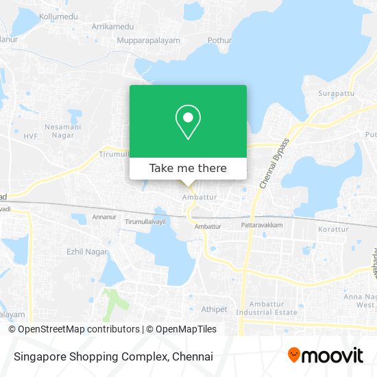 Singapore Shopping Complex map