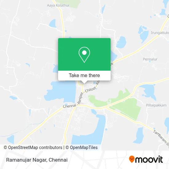 Ramanujar Nagar map