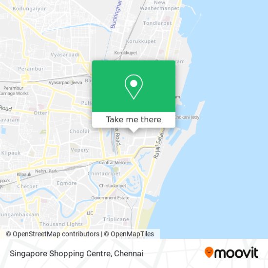 Singapore Shopping Centre map