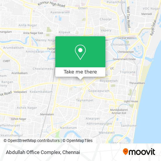 Abdullah Office Complex map