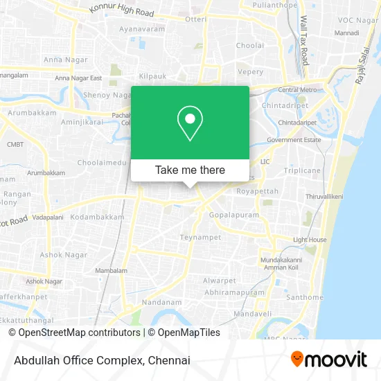 Abdullah Office Complex map
