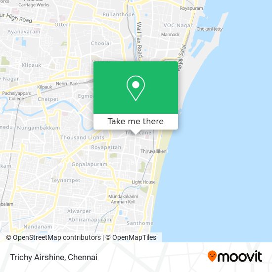 Chennai To Trichy Bus Route Map How To Get To Trichy Airshine In Fort Tondiarpet By Bus, Metro Or Train?