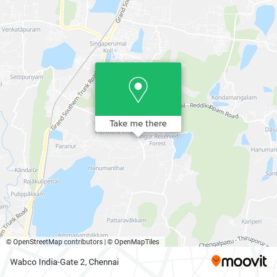 Wabco India-Gate 2 map