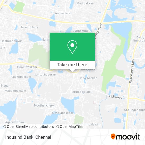 Indusind Bank map