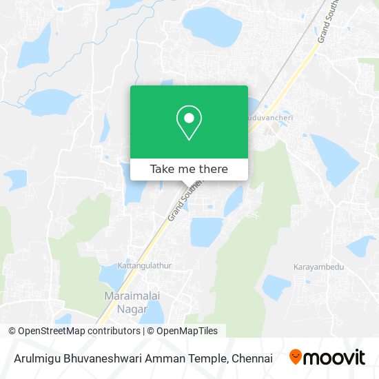 Arulmigu Bhuvaneshwari Amman Temple map