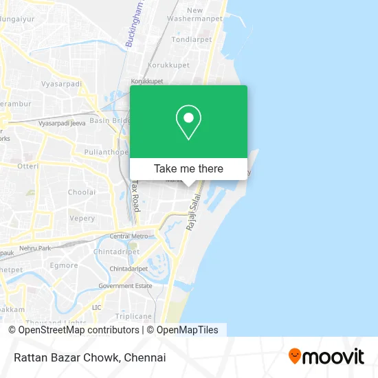 Rattan Bazar Chowk map