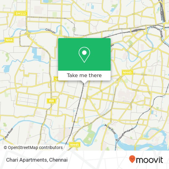 Chari Apartments map