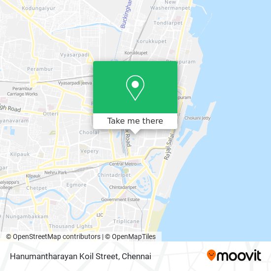 Hanumantharayan Koil Street map