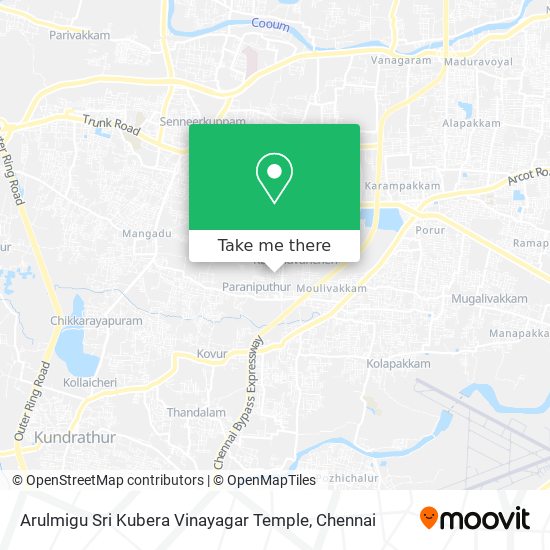 Arulmigu Sri Kubera Vinayagar Temple map