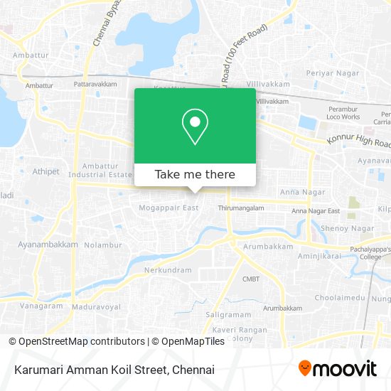 Karumari Amman Koil Street map
