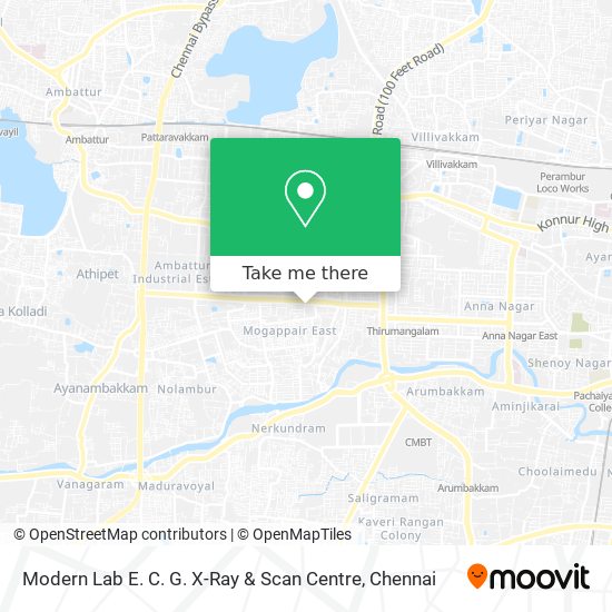 Modern Lab E. C. G. X-Ray & Scan Centre map