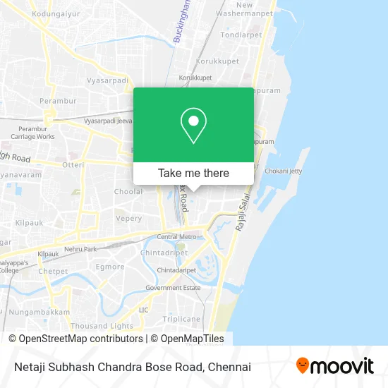 Netaji Subhash Chandra Bose Road map