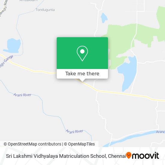 Sri Lakshmi Vidhyalaya Matriculation School map
