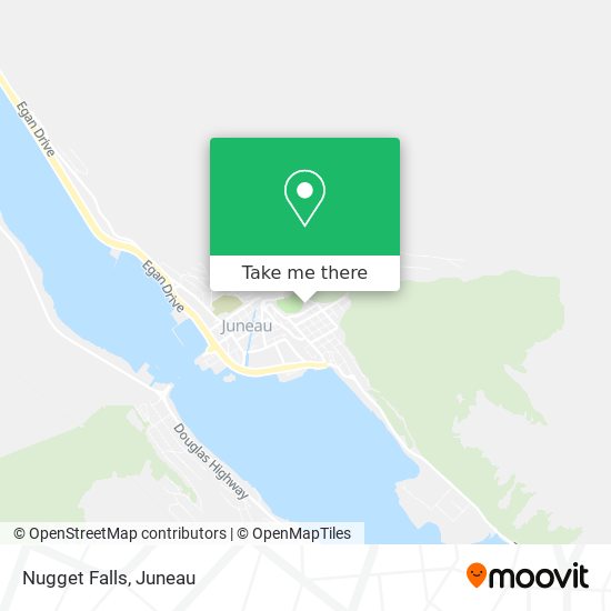 Nugget Falls map