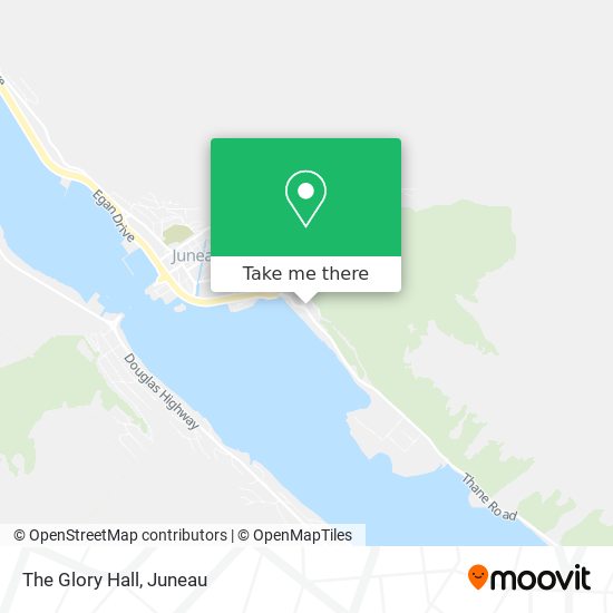 The Glory Hall map