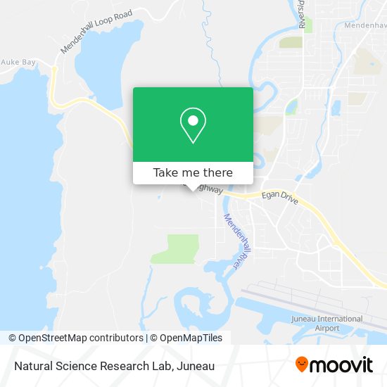 Mapa de Natural Science Research Lab