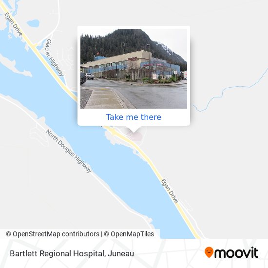 Bartlett Regional Hospital map