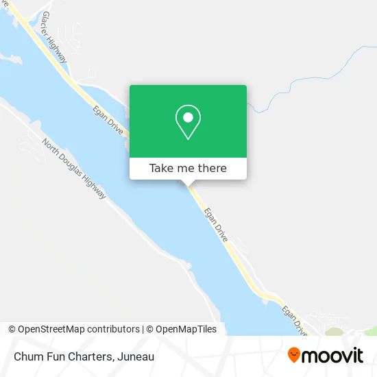 Chum Fun Charters map