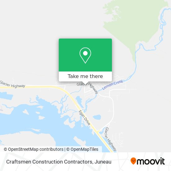 Craftsmen Construction Contractors map