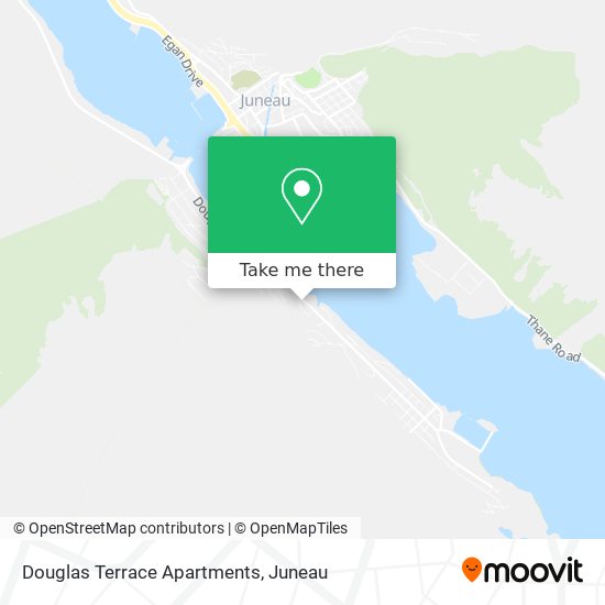 Mapa de Douglas Terrace Apartments