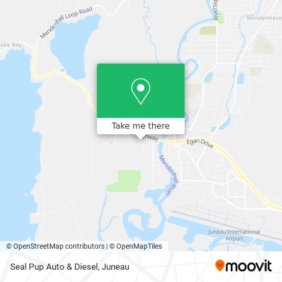 Mapa de Seal Pup Auto & Diesel