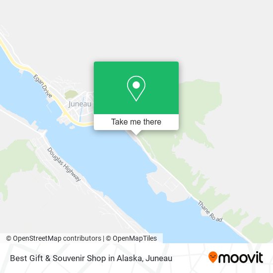 Best Gift & Souvenir Shop in Alaska map
