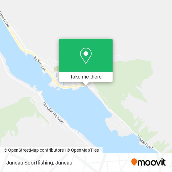 Juneau Sportfishing map