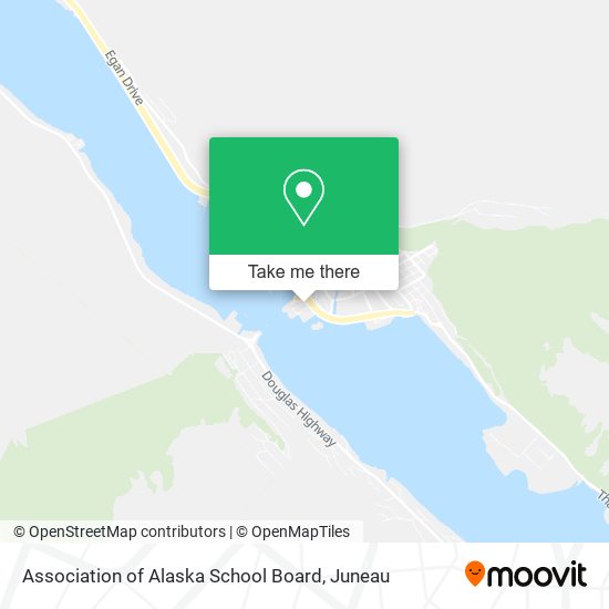 Association of Alaska School Board map